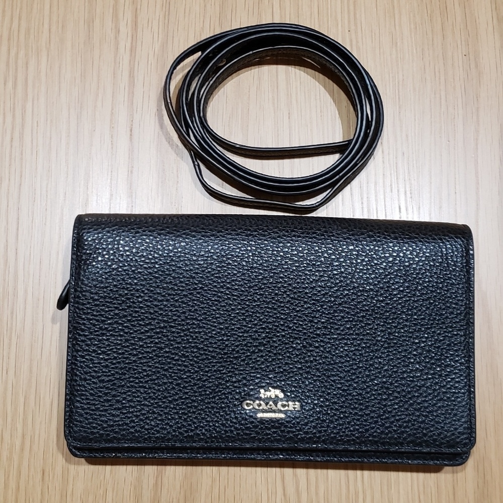 NWT Coach Foldover crossbody bag